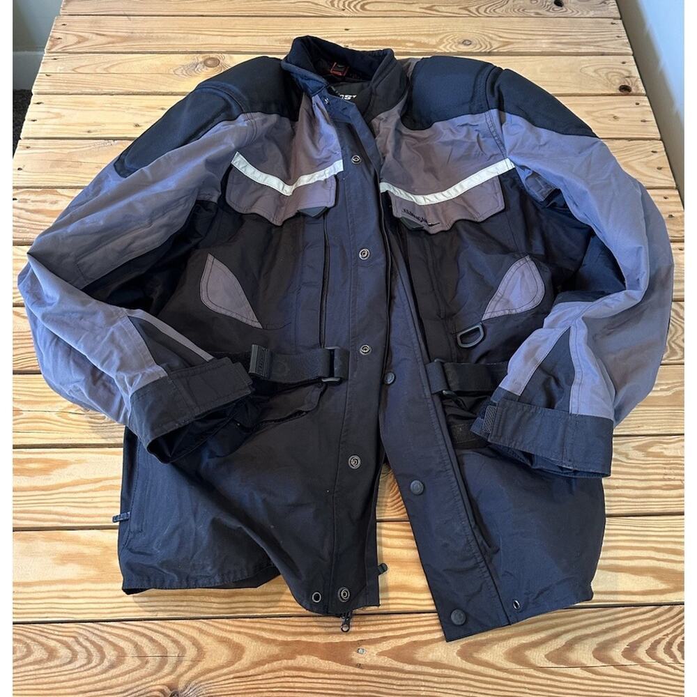 First Gear Padded Riding Jacket Size 2XL Men’s Black